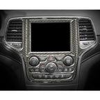 Car Central Control Navigation Carbon Fiber Decorative Sticker for Jeep Grand Cherokee 2011-2017, Central Control Navigation – Durable Build, Easy to Use