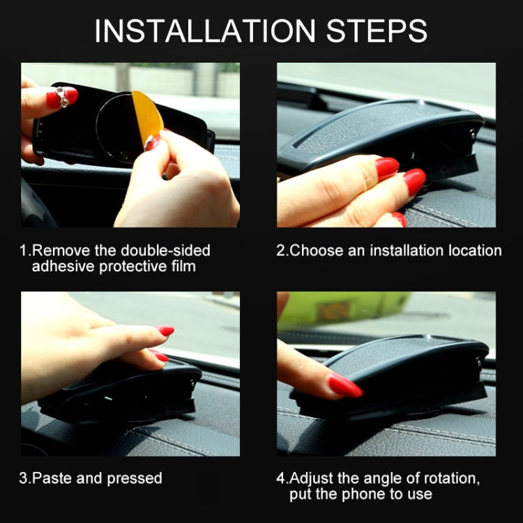 B-15 Stone Pattern Car Mount Phone Holder for 4-6.5 inch Phones, B-15 – Durable Build, Easy to Use