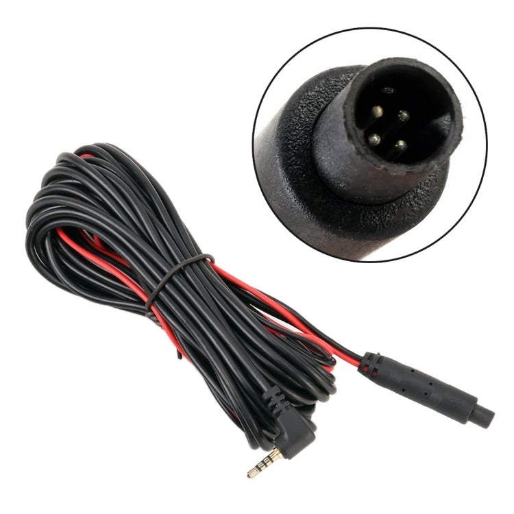 10m Universal Car 4P Reversing Camera Extension Cord Rearview Mirror Vehicle Traveling Data Recorder Video Conversion with Plug, 10m (4P) with Plug 10m (4P) with Plug