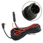 5.5m Universal Car 5P Reversing Camera Extension Cord Rearview Mirror Vehicle Traveling Data Recorder Video Conversion with Plug, 5.5m 5.5m