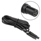 3m Universal Car 5P Reversing Camera Extension Cord Rearview Mirror Vehicle Traveling Data Recorder Video Conversion without Plug, 3m 3m