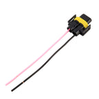 H11 Bulb Holder Base Male Socket with Wire, H11