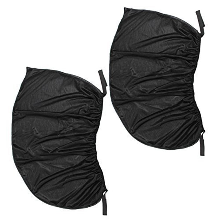 2 PCS Car Shade Block Car Sun Block Window Gauze Shading Net Side Blocking Cover Sun Net Sandbags Side Window Sunshade Cover, Size: 92*54cm, Size: 92*54cm – Durable Build, Easy to Use