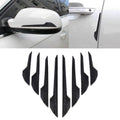 8 PCS Car Vehicle Door Side Guard Anti Crash Strip Exterior Avoid Bumps Collsion Impact Protector Sticker, Door Side Guard Door Side Guard Black