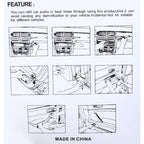 12 in 1 Car Audio System Dashboard Door Panel Removal Dismantling Tools Kit, 12 in 1