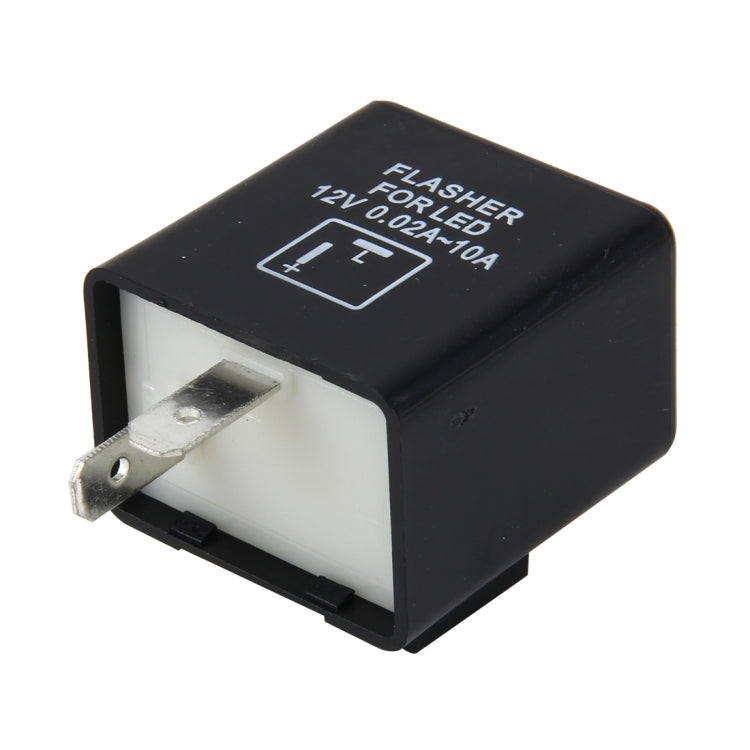 Auto Car-styling DC 12V 2 Pin LED Turn Signal Motorcycle Flasher Relay, Flasher Relay Flasher Relay