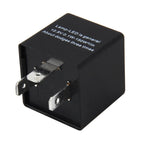 CF14 JL-02 Flasher for LED Auto Car-styling LED Turn Signal 3-Pin Adjustable Frequency Car Flasher Relay Fix Hyper Flash General Lamp-LED Light Relay for European Cars, CF14 Adjustable Frequency CF14 Adjustable Frequency