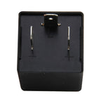 CF14 JL-02 Flasher for LED Auto Car-styling LED Turn Signal 3-Pin Car Flasher Relay Fix Hyper Flash General Lamp-LED Light Relay for European Cars, CF14 Not Adjustable Frequency