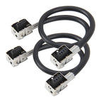 2 PCS Universal D3 HID Xenon Bulb Converter Cable Adapter D3 Adapter HID Socket Plug Adapter Bulb Wire Connector Wire for Ballast Hid, D3 D3