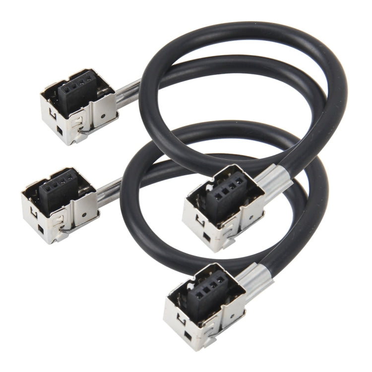 2 PCS Universal D3 HID Xenon Bulb Converter Cable Adapter D3 Adapter HID Socket Plug Adapter Bulb Wire Connector Wire for Ballast Hid, D3 D3