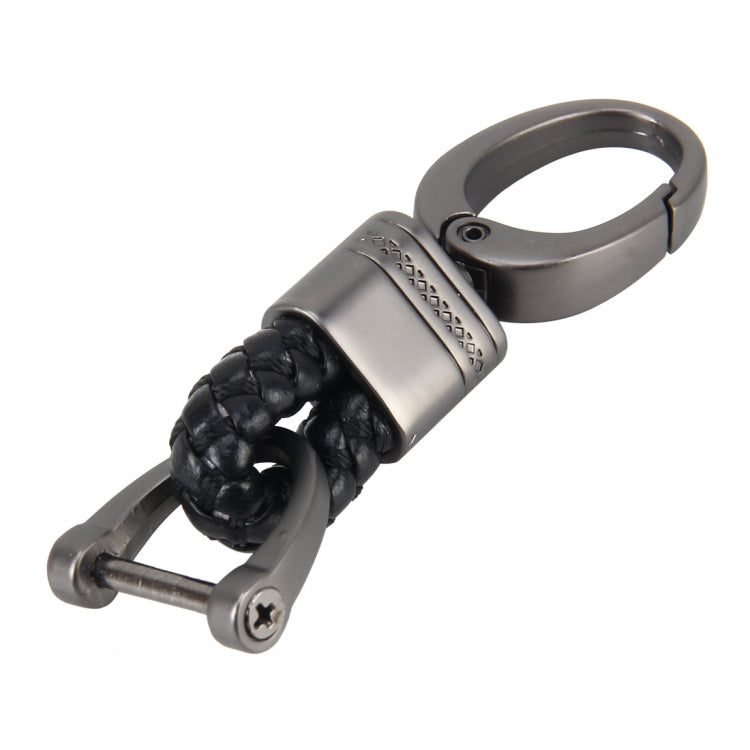 Weaving Band Metal Car Key Ring Braided Belt Key Chain – Durable Build, Easy to Use