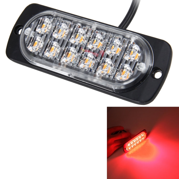 DC 12V-24V 2W 12LEDs SMD-2835 Lamps 17 Flash Patterns 3 Lines Car Flash Lamp Waterproof Car Truck Emergency Strobe Flash Warning Light, Cable Length: 90cm, 12LEDs – Waterproof 12LEDs CMS3400B