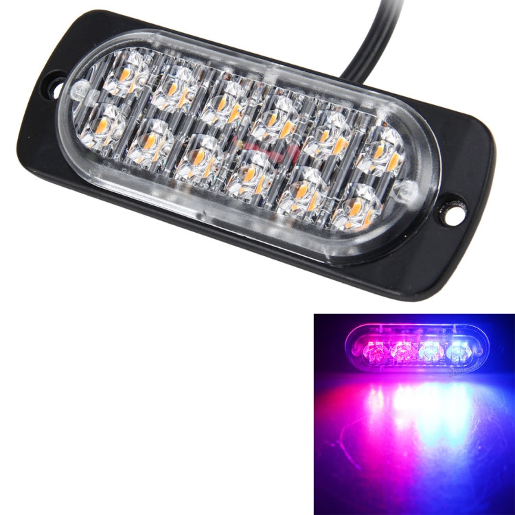 DC 12V-24V 2W 12LEDs SMD-2835 Lamps 17 Flash Patterns 3 Lines Car Flash Lamp Waterproof Car Truck Emergency Strobe Flash Warning Light, Cable Length: 90cm, 12LEDs – Waterproof 12LEDs CMS3400D