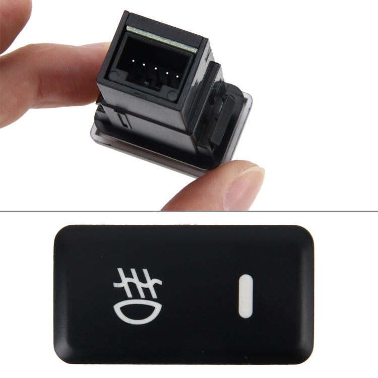 Car Fog Light Lamp Indicator 5 PIN On and Off Button Switch Control Auto Car Fog Light 5 Pin Switch On-Off Button Switch for Toyota, Large Size: 6*2.8*1.7cm, Without Cable – Durable Build, Easy to Use