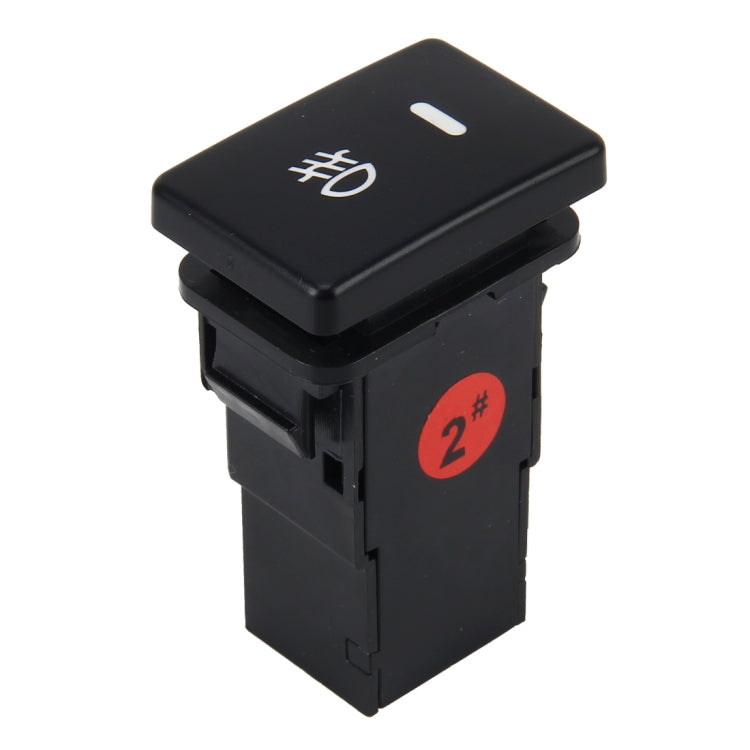 Car Fog Light Lamp Indicator 5 PIN On and Off Button Switch Control Auto Car Fog Light 5 Pin Switch On-Off Button Switch for Toyota, Small Size: 5*2.2*1.7cm, Without Cable Without Cable