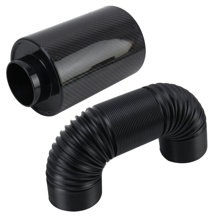 Universal Air Intakes Short Cold Racing Aluminium Air Intake Pipe Hose High Flow Cold Air Extension System Air Filter, High Flow Cold Air Filter High Flow Cold Air Filter