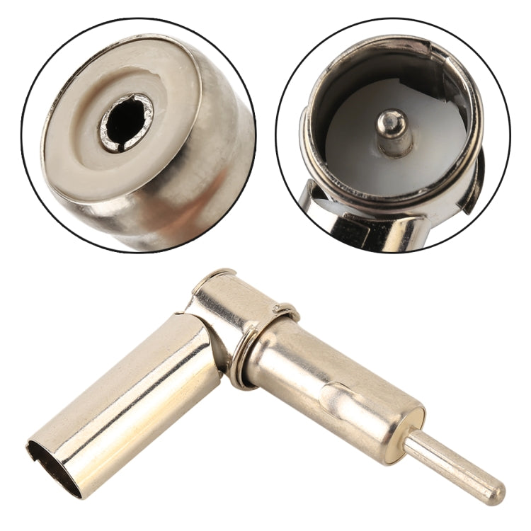 1 Set Car Vehicles Radio Stereo Aerial Antenna Mast Male and Female Adapter Connector Plug, Male / Female Adapter Male Female Adapter