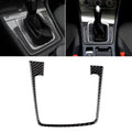 Car Carbon Fiber Gear Position Panel Frame Decorative Sticker for Volkswagen Golf 7 2018-, without Hole and Start and Stop, Left Drive, Gear Position Gear Position