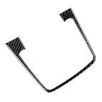 Car Carbon Fiber Gear Position Panel Frame Decorative Sticker for Volkswagen Golf 7 2018-, without Hole and Start and Stop, Left Drive, Gear Position
