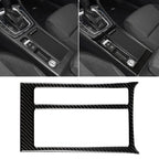 Car Carbon Fiber Water Cup Panel Decorative Sticker for Volkswagen Golf 7 2013-2017, Left Drive, Water Cup Panel Water Cup Panel