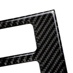 Car Carbon Fiber Water Cup Panel Decorative Sticker for Volkswagen Golf 7 2013-2017, Left Drive, Water Cup Panel