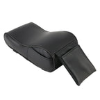 Universal Car PU Leather and Memory Foam Wrapped Armrest Box Car Armrest Box Mat with Phone Holder Storage Bag & Card Slot, with Card Slot (Beige), with Card Slot (Brown), with Card Slot (Black)