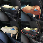 Universal Car PU Leather and Memory Foam Wrapped Armrest Box Car Armrest Box Mat with Phone Holder Storage Bag & Card Slot, with Card Slot (Beige), with Card Slot (Brown), with Card Slot (Black)