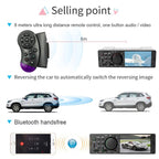 7805 4.1 inch Universal Car Radio Receiver MP5 Player, Support FM & Bluetooth & TF Card with Remote Control, 7805