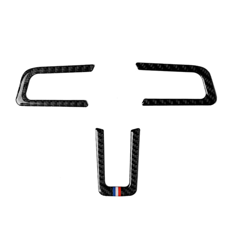 Car USA Color Carbon Fiber Steering Wheel Decorative Sticker for Ford Mustang 2015-2017, Steering Wheel – Durable Build, Easy to Use