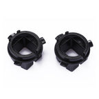 1 Pair H7 Xenon HID Headlight Bulb Base Retainer Holder Adapter for Kia/Sorrento/Attractions/Cool/Scarlett/New Polo/Gray/New Hacker/Wisdom/Lingdu, TK-032 TK-032
