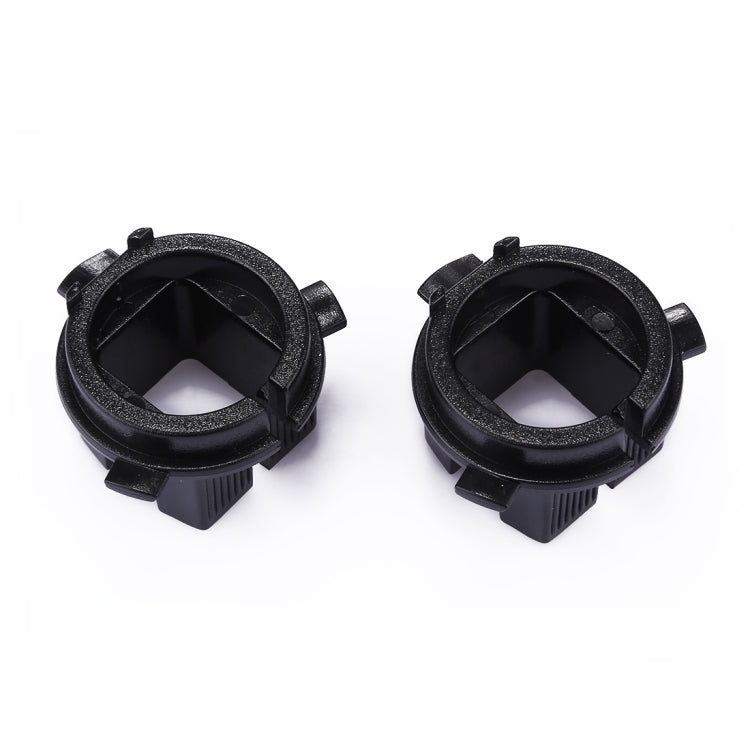 1 Pair H7 Xenon HID Headlight Bulb Base Retainer Holder Adapter for Kia/Sorrento/Attractions/Cool/Scarlett/New Polo/Gray/New Hacker/Wisdom/Lingdu, TK-032 TK-032