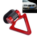 Car Truck Bumper Triangle Tow Hook Adhesive Decal Sticker Exterior Decoration Red