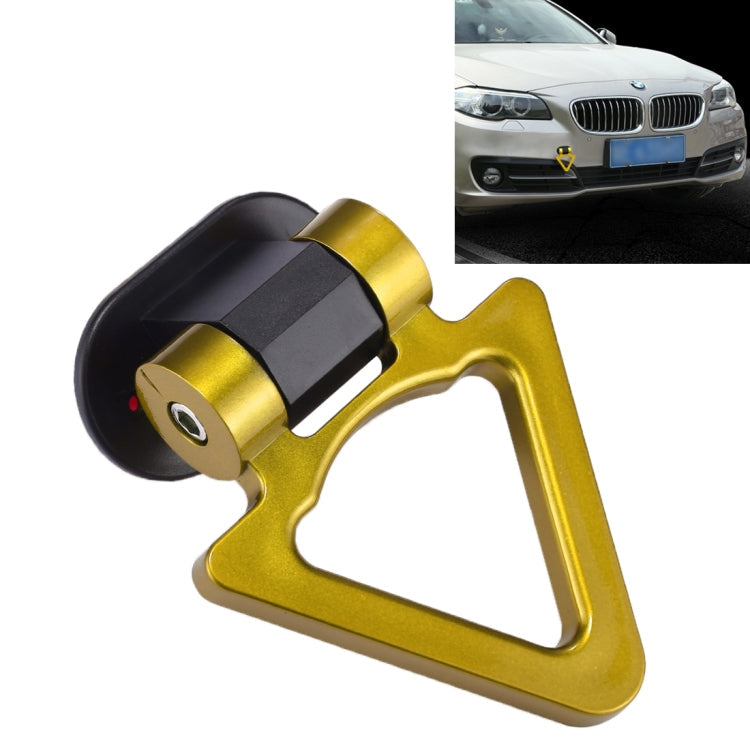 Car Truck Bumper Triangle Tow Hook Adhesive Decal Sticker Exterior Decoration – Durable Build, Easy to Use Yellow
