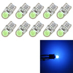 10 PCS T10 W5W DC 12V 1W 60LM Car Clearance Lights LED Marker Lamps with Decoder, Blue Light, White Light Blue Light Blue Light