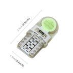10 PCS T10 W5W DC 12V 1W 60LM Car Clearance Lights LED Marker Lamps with Decoder, Blue Light, White Light