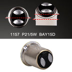 10 PCS Car Auto 1.2W 1157 BAY15D 22-LED Bulbs Brake Light, 1157 Red Light, 1157 Yellow Light