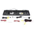 PZ600-L Europe Car License Plate Frame Rear View Camera Visual Rear View Parking System with 2 Reversing Radar Detector, with 2 Reversing Radar Detector – Durable Build, Easy to Use with 2 Reversing Radar Detector
