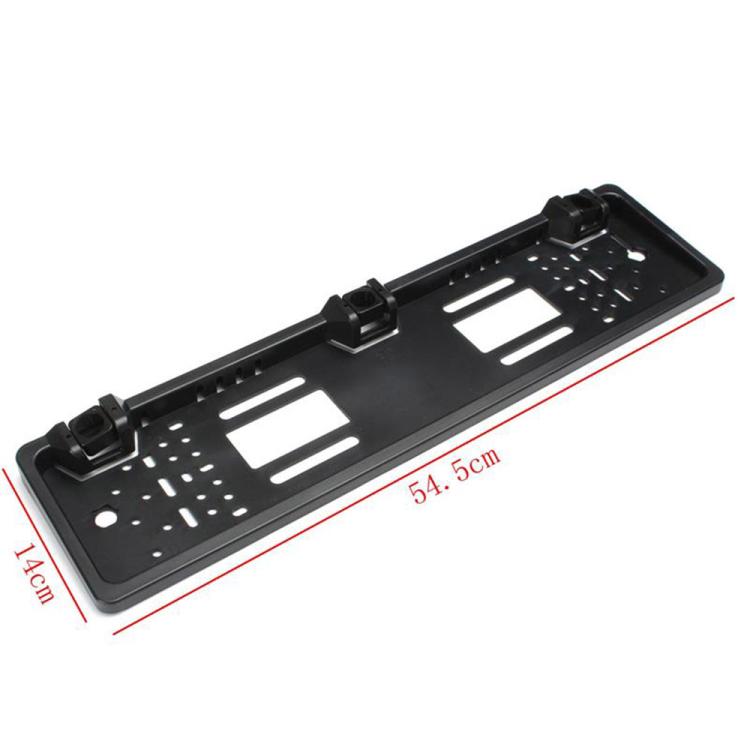 PZ600-L Europe Car License Plate Frame Rear View Camera Visual Rear View Parking System with 2 Reversing Radar Detector, with 2 Reversing Radar Detector – Durable Build, Easy to Use
