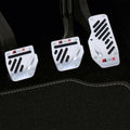 CS-321 3 in 1 Non-Slip Manual Car Truck Pedals Foot Brake Pad Cover Set Black