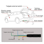 IP67 Waterproof 9-24V Car Keyless-Go Automatic Sensor System Smart Trunk Opener, Keyless-Go 1