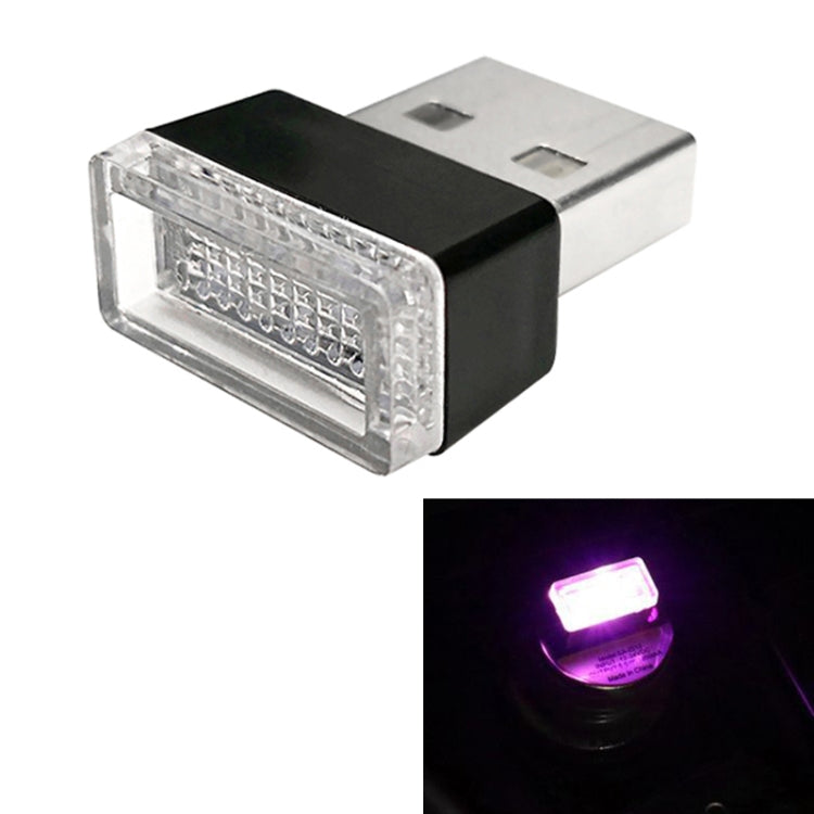Universal PC Car USB LED Atmosphere Lights Emergency Lighting Decorative Lamp, Red Light, Yellow Light, Ice Blue, Blue Light, Pink Light, Green Light – Durable Build, Easy to Use Pink Light Pink Light