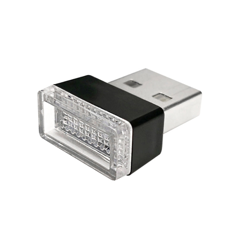 Universal PC Car USB LED Atmosphere Lights Emergency Lighting Decorative Lamp, Red Light, Yellow Light, Ice Blue, Blue Light, Pink Light, Green Light