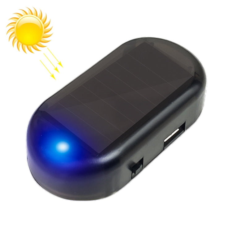 LQ-S10 Car Solar Power Simulated Dummy Alarm Warning Anti-Theft LED Flashing Security Light Fake Lamp, LQ-S10 Blue Light, LQ-S10 (Red Light) LQ-S10 Blue Light CMS4508BL