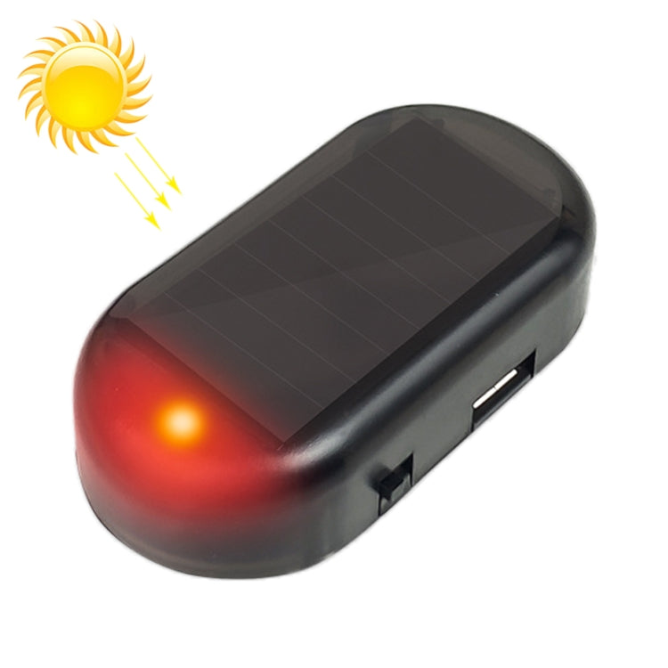 LQ-S10 Car Solar Power Simulated Dummy Alarm Warning Anti-Theft LED Flashing Security Light Fake Lamp, LQ-S10 Blue Light, LQ-S10 (Red Light) – Durable Build, Easy to Use LQ-S10 (Red Light) CMS4508RL