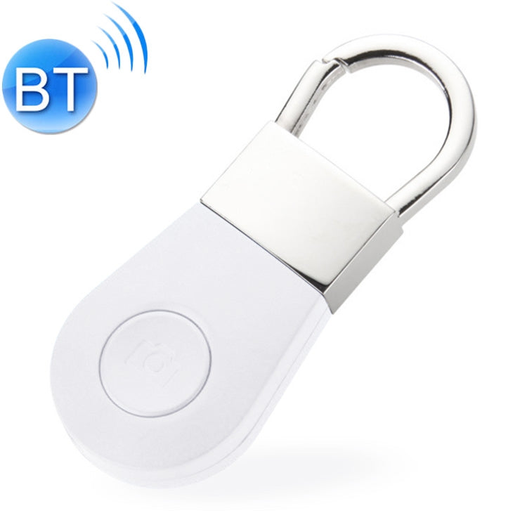 R2 Smart Wireless Bluetooth V4.0 Tracker Finder Key Buckle Anti- lost Alarm Locator Tracker, Locator Tracker Locator Tracker White