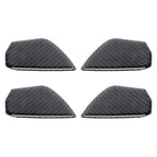 Carbon Fiber Inner Door Handle Bowl Cover Trim Decals Decorative Sticker for Honda Civic 10th Gen, Inner Door Bowl