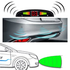 Car Buzzer Reverse Backup Radar System - Premium Quality 4 Parking Sensors Car Reverse Backup Radar System with LCD Display