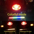 Motorbike DC 12V 1.3W Colorful Lighting Bulb Turn Signal Auto Reverse Lamp Daytime Running Light Source, 1.3W