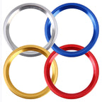 Car Engine Start Key Push Button Ring Trim Aluminum Alloy Sticker Decoration for Audi, For Audi(Engine Start)