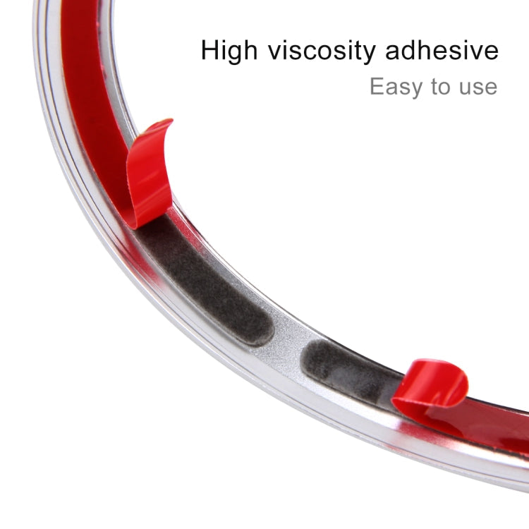 Car Auto Steering Wheel Aluminum Alloy Ring Cover Trim Sticker Decoration for Jaguar – Aluminum Alloy, For Jaguar